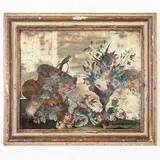 Gaspare Lopez, Natura morta, oil on specchio