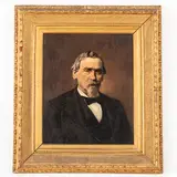 Luigi Sorio, Cerea, 1838 ; Milano, 1909 / Ritratto di gentiluomo / Firmato Sorio in basso a sinistra, oil on canvas