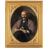 Alessandro Marini, Roma, 1831 ; 1874 / Ritratto di Antonio Bariletti, oil on canvas