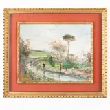 Ortelle, 1863 ; Napoli, 1945 / Giornata autunnale / Firmato Casciaro e datato 92 in basso a sinistra by Giuseppe Casciaro, tempera on paper, offered Dec 2023