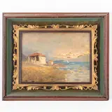 Achille Tominetti, Milano, 1848 ; Miazzina, 1917 / Paesaggio / Firmato A Tominetti in basso a sinistra, oil on panel