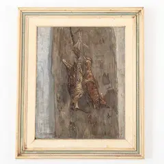 Oscar Saccorotti, Roma, 1898 ; Megli di Recco, 1986 / Le beccacce / Firmato O Saccorotti in basso a sinistra e datato 1978 a destra, oil on canvas