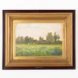 Giuseppe Sacheri, Genova, 1863 ; Pianfei, 1950 / Paesaggio / Firmato G Sacheri in basso a sinistra