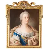 Ritratto di Maria Teresa d'Austria by Jean-Étienne Liotard, pastel on paper, offered Nov 2023