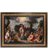 Simone Barabino, Predica di San Paolo, oil on canvas