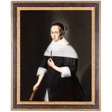 Ritratto di dama / Datato 1661 by Jan Albertsz Rotius, oil on panel, offered Nov 2023