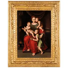 Vincent Sellaer, Madonna della Carità, oil on panel