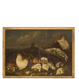 Adriaen van Utrecht, Natura morta di pesci, oil on canvas