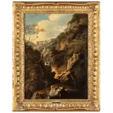 Salvator Rosa, Veduta di Tivoli