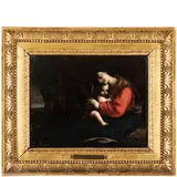 Bartolomeo Schedoni, Riposo nella fuga in Egitto, oil on panel