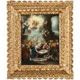 Hans Rottenhammer, Natività, oil on copper