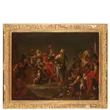Francesco Monti, Scena storica (Agrippina con l'urna di Germanico?), oil on canvas