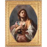 Maddalena by Giacomo del Pò, oil on canvas, offered Nov 2023