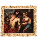 Pietro Negri, Sansone e Dalila, oil on canvas