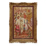 Vincenzo Migliaro, Napoli, 1858 - 1938 / Veglione di carnevale / Firmato Migliaro in basso a sinistra