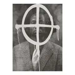 Rashid Johnson, Thurgood in the House of Chaos, from America America, 2009, Photolithograph on wove paper