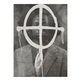 Rashid Johnson, Thurgood in the House of Chaos, from America America, 2009, Photolithograph on wove paper