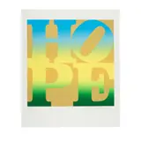 Robert Indiana, Summer, from Seasons of Hope (Gold), 2012, Screenprint in colors on Coventry Rag paper