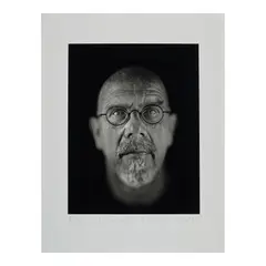 Chuck Close, Self-Portrait (Parkett 60), 2000, Digital ink-jet print on wove paper