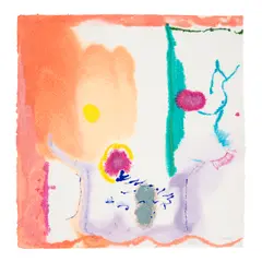 Beginnings by Helen Frankenthaler, 2002, Screenprint in colors on handmade paper, sold May 2025