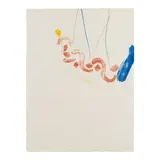 Helen Frankenthaler, Venice with Colored Pencil (Harrison 35), 1969-1972, Unique lithograph in colors with artist added colored pencil on wove paper