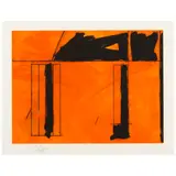 Robert Motherwell, La Casa de la Mancha (Engberg & Banach 349), 1984, Etching and aquatint in colors on Whatman paper