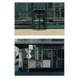 Richard Estes, Danbury Tile; 560, from Urban Landscapes (2 works) (Arthur p. 113), 1972, Two screenprints in colors on wove paper, each signed in pencil and numbered 12/75 and 11/75 respectively (there were also 25 lettered artist's proofs)