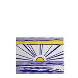 Roy Lichtenstein, Sunrise, from Seven Objects in a Box (see Corlett p.27), 1965, Porcelain enamel on steel multiple
