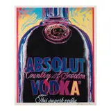 Andy Warhol, Absolut Vodka, 1985, Offset lithograph in colors on wove paper