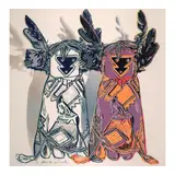Andy Warhol, Kachina Dolls, from Cowboys and Indians (Feldman & Schellmann II.381), 1986, Screenprint in colors on Lenox Museum Board