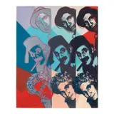 Andy Warhol, The Marx Brothers, from Ten Portraits of Jews of the Twentieth Century (Feldman & Schellmann II.232), 1980, Screenprint in colors on Lenox Museum Board