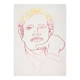 Andy Warhol, Ted Turner (Feldman & Schellmann IIIB.45), 1986, Unique screenprint in colors on HMP paper