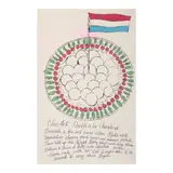 Andy Warhol, Chocolate Balls a la Chambord, from Wild Raspberries (Feldman & Schellmann IV.128A), 1959, Offset lithograph with hand-coloring on laid paper
