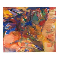 Shirley Jaffe, Untitled, circa 1960, watercolor on paper