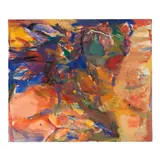 Shirley Jaffe, Untitled, circa 1960, watercolor on paper
