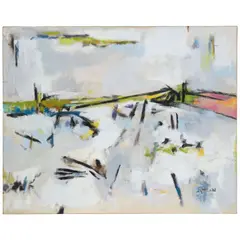 Judith Rothschild, Winter Marsh, 1964, oil on canvas