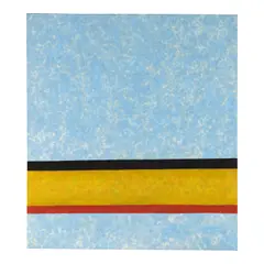 Howard Mehring, Blue Section, 1961, magna on canvas