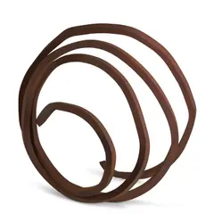 Bernar Venet, Indeterminate Line, 1987, rolled steel