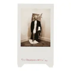 Robert Rauschenberg, Portrait of Holly, 1966, polaroid