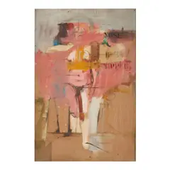 Larry Rivers, Parts of the Body (English Vocabulary), 1963, oil, graphite, paper collage, nails and staples on board