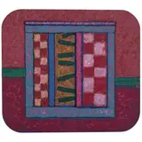 Ralph Humphrey, Tracks (2), 1985-86, casein and modeling paste on panel