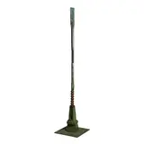 Beverly Pepper, Untitled, 1983, oxidized iron and wood