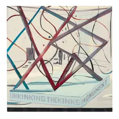 Jules de Balincourt, Unkinking the Kinks, 2011, oil and acrylic on panel