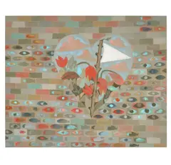 Victory by Francesco Clemente, 2015-2017, oil and tempera on canvas, sold May 2025