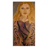Francesco Clemente, Renee Fleming as Thais, 2008, oil on linen