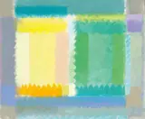 Heinz Mack, Kleiner Garten, 2005, Acryl auf Leinwand