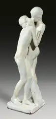 Axel Poulsen, Erste Liebe, 1913, Marmor. Höhe: 170 cm (66 ⅞ in.)