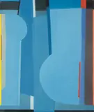 Max Ackermann, Ohne Titel, 1962, Öl auf Leinwand