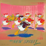 Andy Warhol, The New Spirit (Donald Duck), 1985, Farbserigraphie auf leichtem Karton