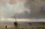 Théodore Gudin, Strandszene. (Nach) 1866/67